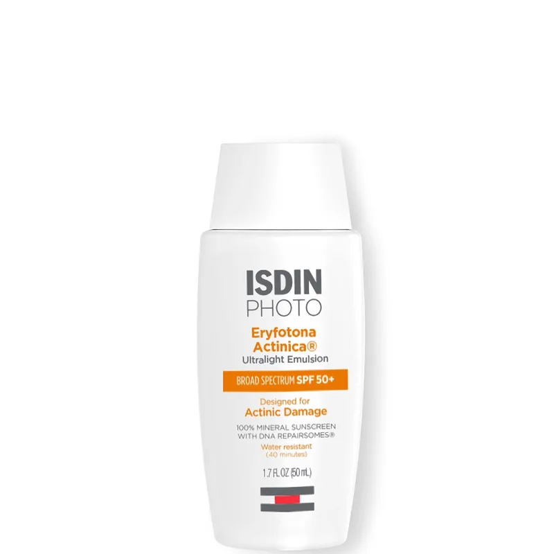 ISDIN Eryfotona Actinica Mineral Broad-Spectrum Face Sunscreen SPF 50+ (1.7 fl. Oz)