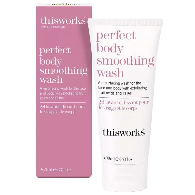 this works Perfect Body Smoothing Wash 200ml