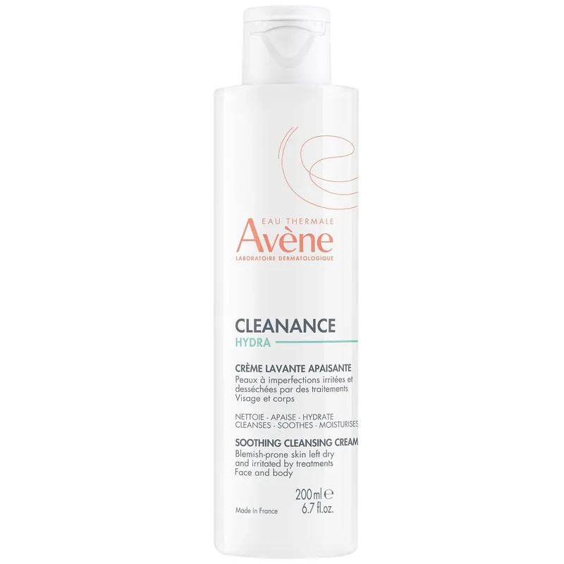 Avène Cleanance HYDRA Soothing Cleansing Cream 200ml - SkinCeuticals