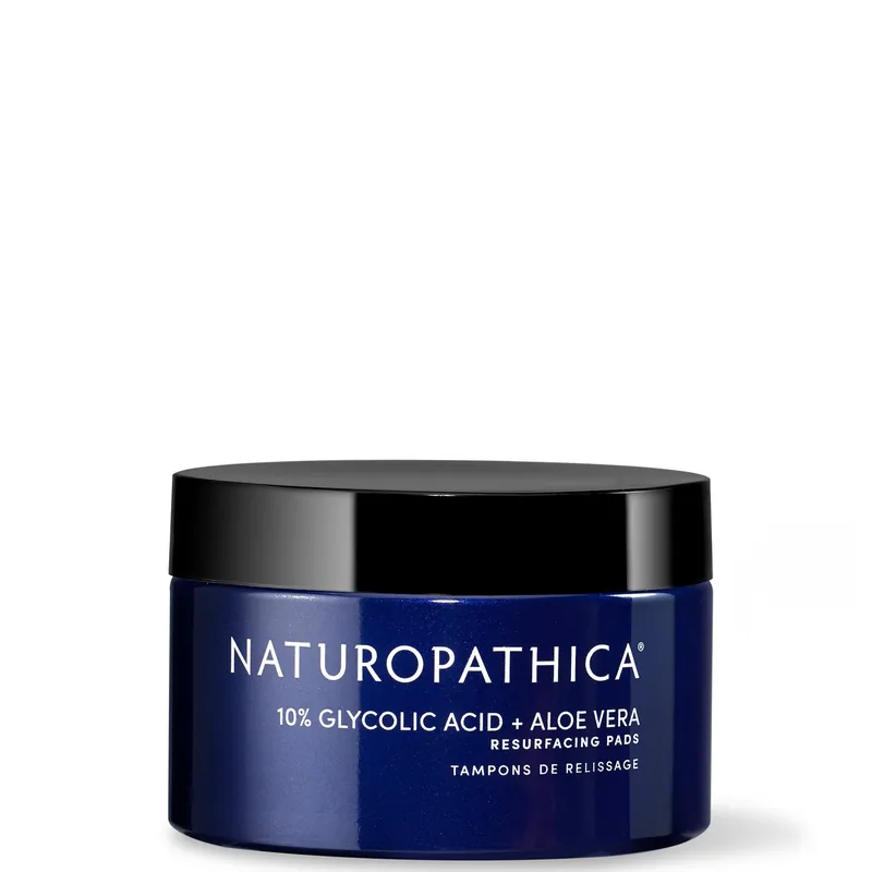 Naturopathica 10% Glycolic Acid + Aloe Vera Resurfacing Pads (55 Pads) - SkinCeuticals