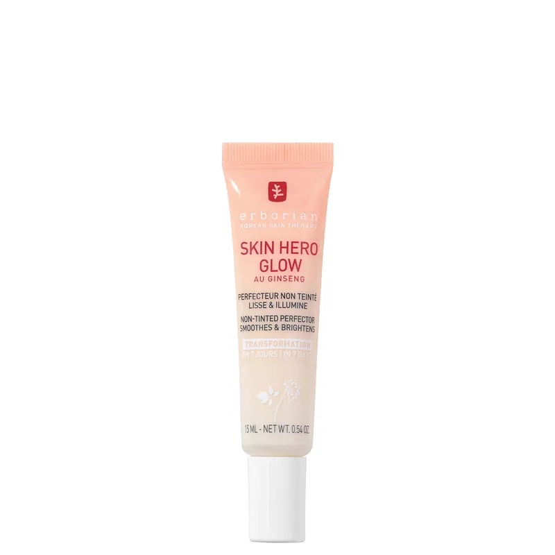 Erborian Skin Hero Glow with Korean White Ginseng Extract and Hyaluronic Acid 15ml
