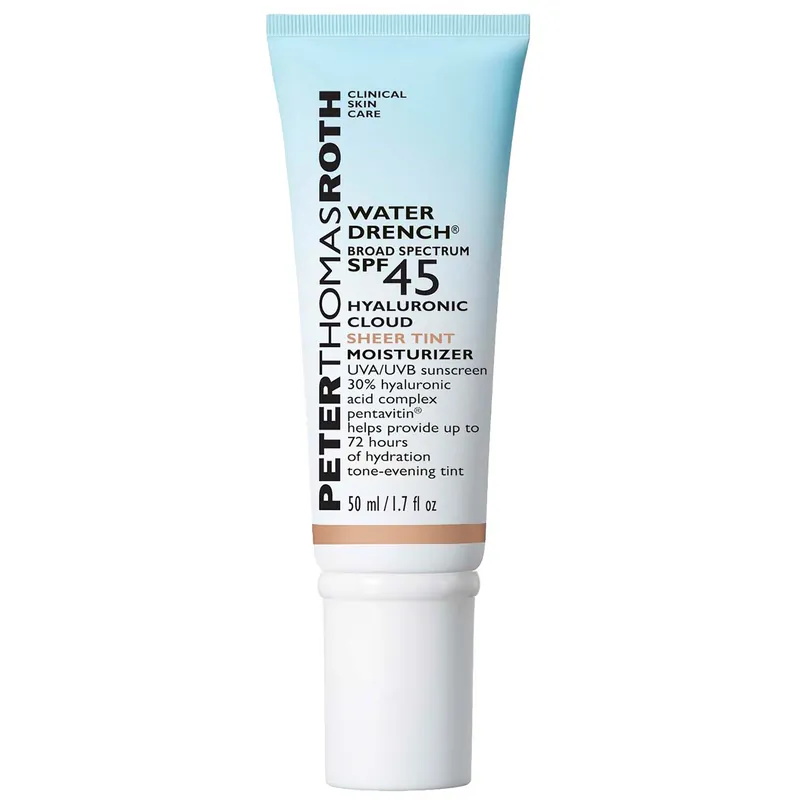 Peter Thomas Roth Water Drench Broad Spectrum SPF 45 Hyaluronic Sheer Tint Moisturiser 50ml - SkinCeuticals