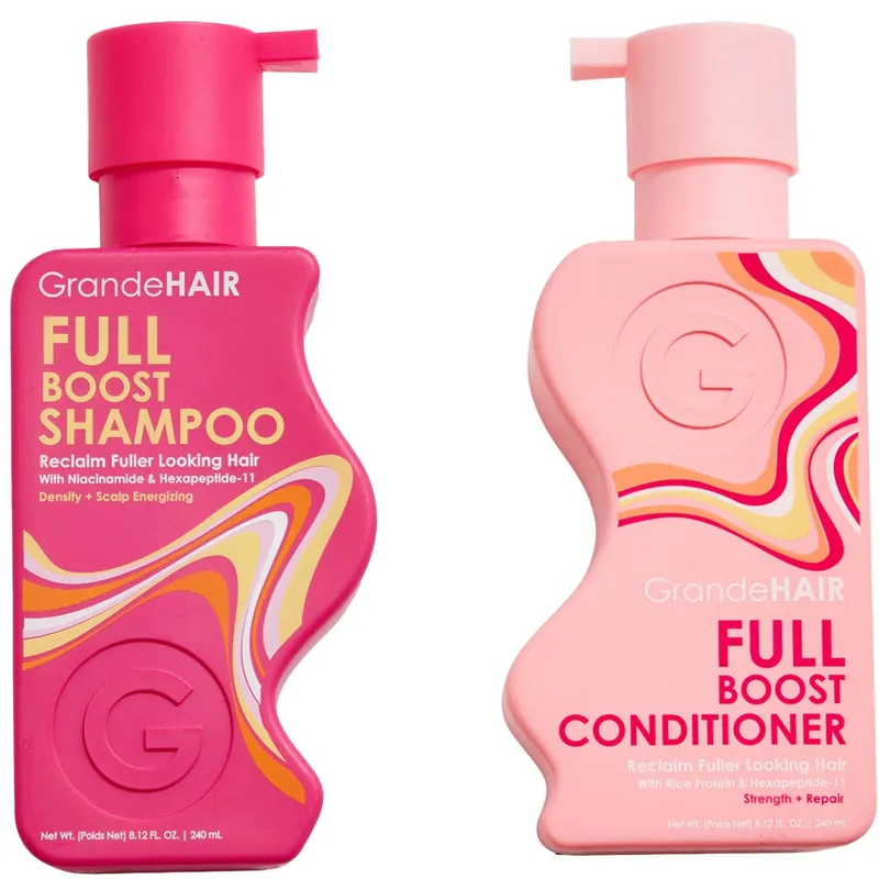 GRANDE Cosmetics GrandeHAIR Full Boost Shampoo & Conditioner Duo 8.12 fl. oz - SkinCeuticals
