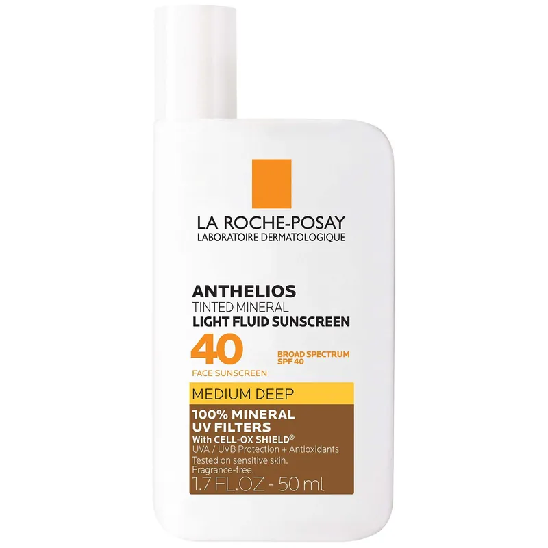 La Roche-Posay Anthelios Tinted Mineral Light Fluid SPF 40 (Various Shades)