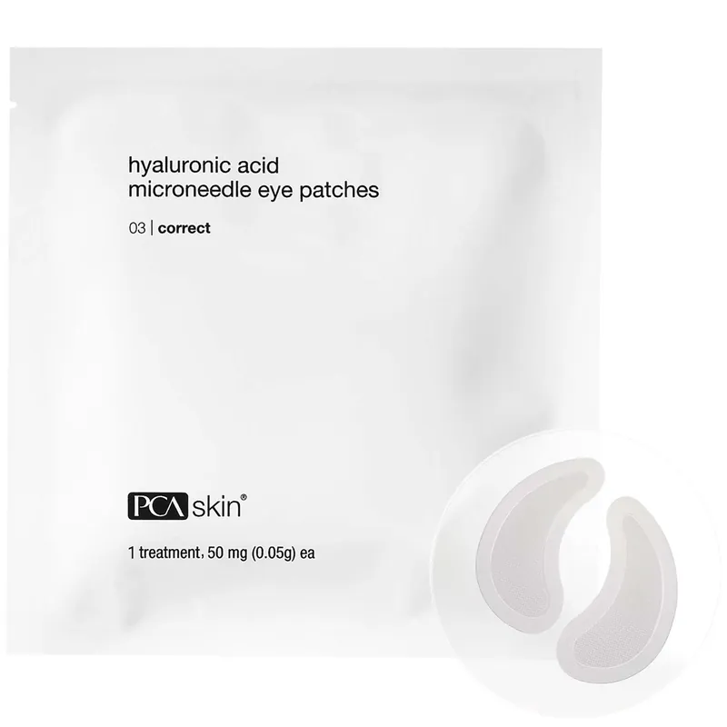PCA Skin Hyaluronic Acid Microneedle Eye Patches- 1pack