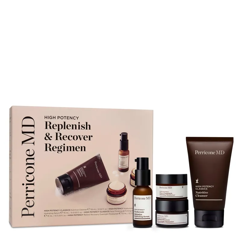 Perricone MD HP Replenish and Recover Regimen Kit (Worth $96.00) - SkinCeuticals