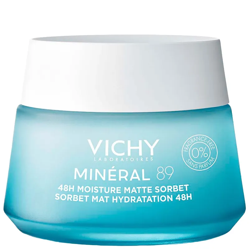 Vichy Mineral 89 48H Moisture Matte Sorbet (1.69 fl. oz.) - SkinCeuticals