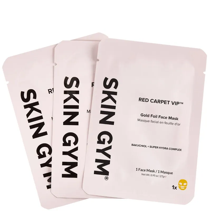 Skin Gym Gold Foil Face Mask (3 Pack) - Epionce