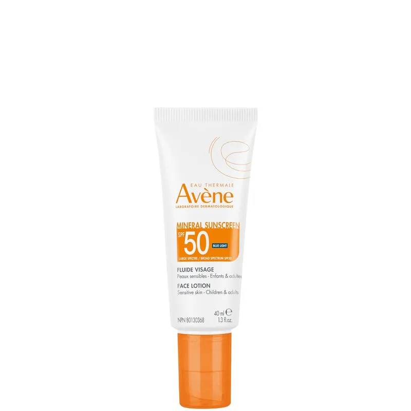 Avene Mineral Sunscreen SPF 50 Face Lotion 1.3 fl.oz. - SkinMedica