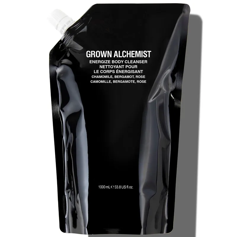 Grown Alchemist Energize Body Cleanser 1L Refill Pouch - this works