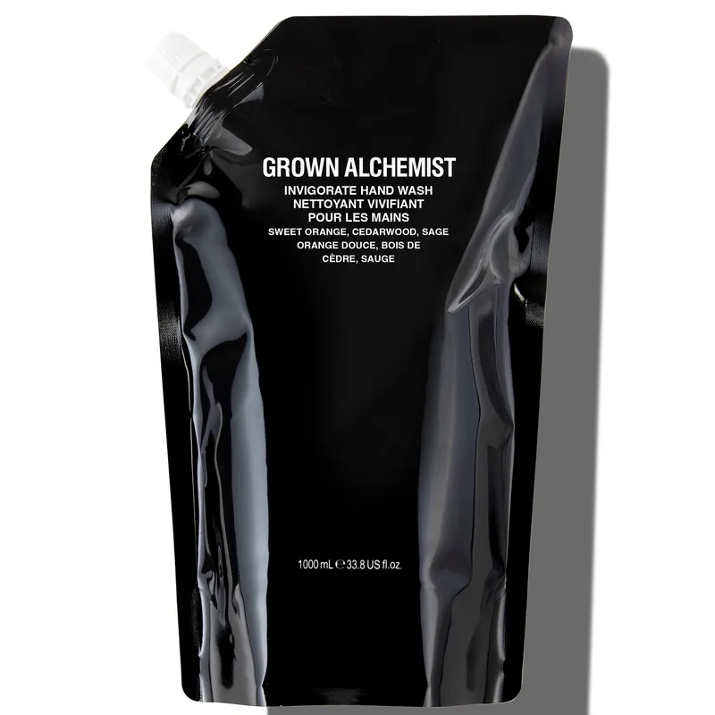 Grown Alchemist Invigorate Hand Wash 1L Refill Pouch - SkinCeuticals