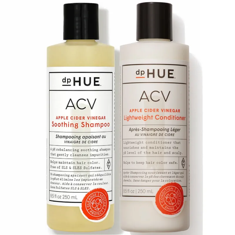 dpHUE Apple Cider Vinegar Soothing Shampoo and Lightweight Conditioner Duo - SkinCeuticals