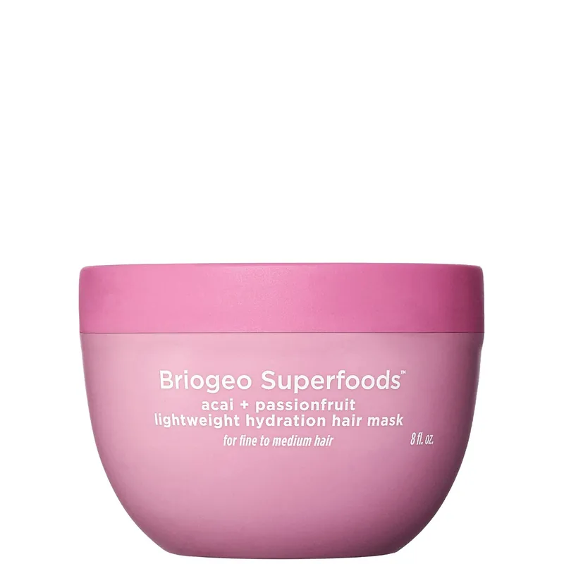 Briogeo Superfoods Acai + Passionfruit Lightweight Hydration Hair Mask 240ml - Moroccanoil