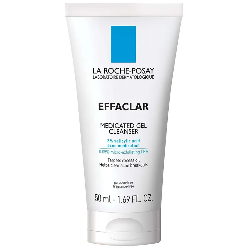 La Roche-Posay Effaclar Medicated Gel Cleanser with Salicylic Acid (Various Sizes)