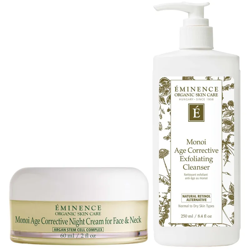 Eminence Organic Skin Care for Dry & Dull Skin Routine Bundle