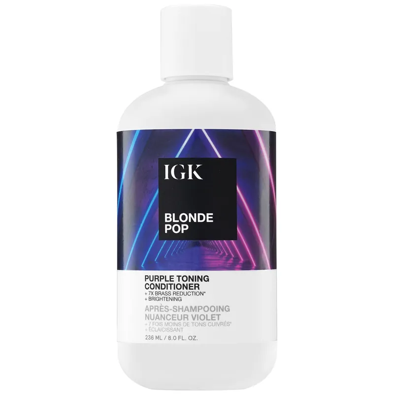 IGK Blonde POP Purple Toning Conditioner 236ml - SkinCeuticals