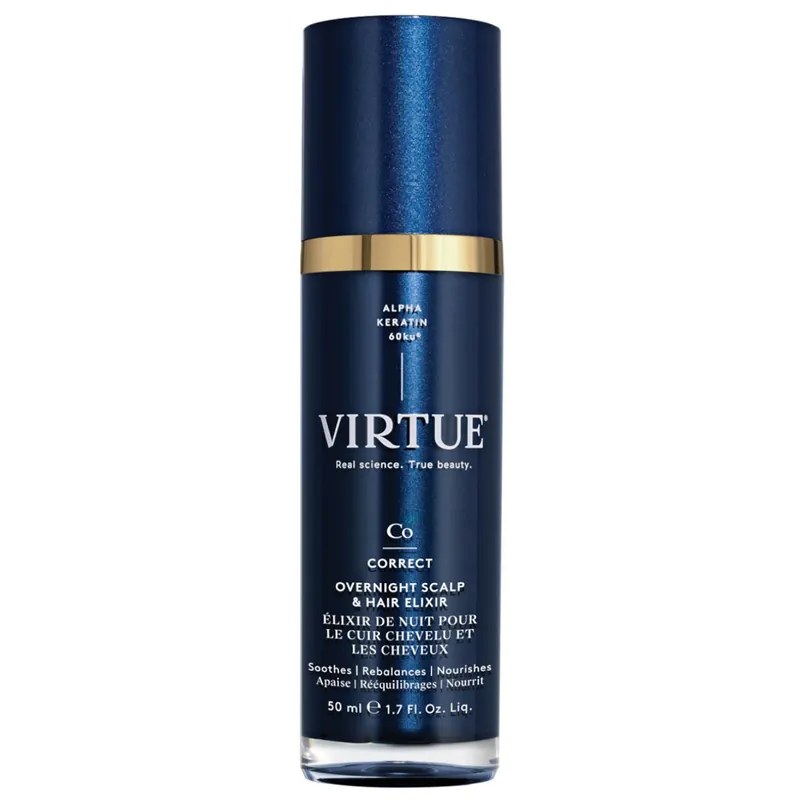 Virtue Overnight Scalp & Hair Elixir 1.7fl oz - SkinCeuticals