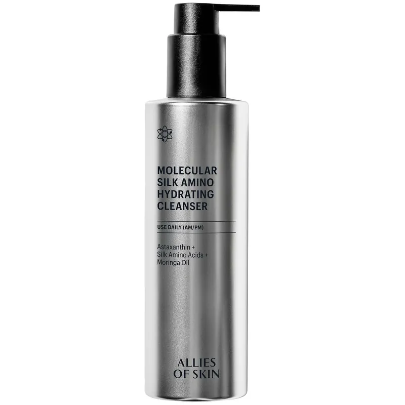 Allies of Skin Molecular Silk Amino Hydrating Cleanser 250ml (Worth $102.5)