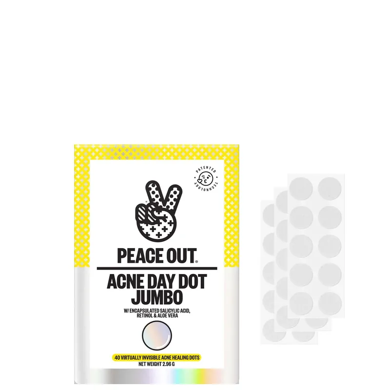 Peace Out Salicylic Acid Acne Day Dots Jumbo (40 Dots) - DHC