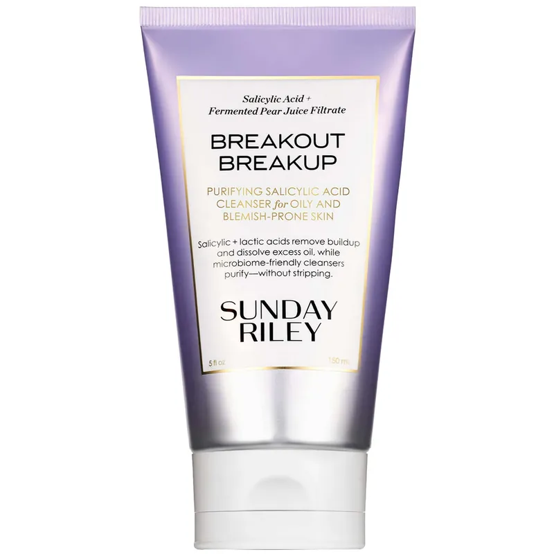 Sunday Riley Breakout Breakup Salicylic Acid Cleanser for Blemish-Prone Skin 150ml