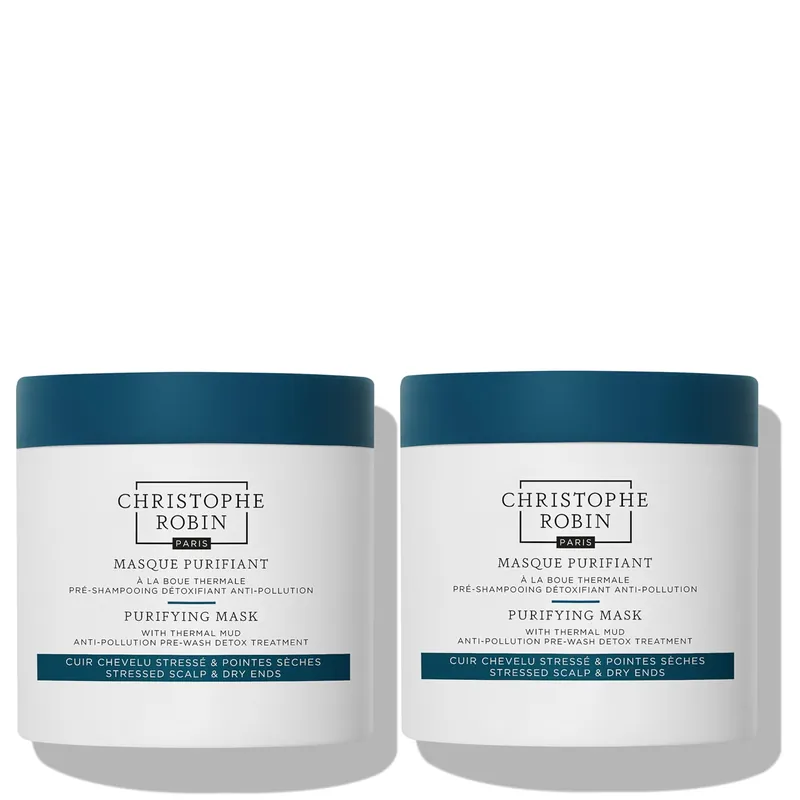 Christophe Robin Purifying Mask with Thermal Mud Bundle 250ml - Marvis