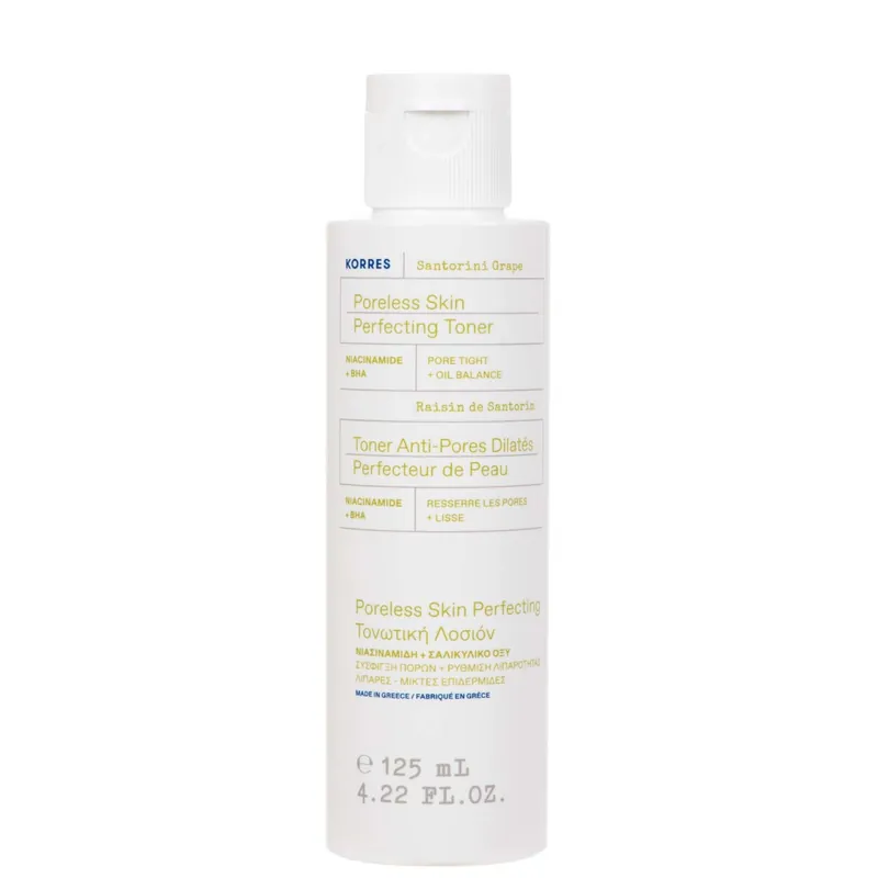 KORRES Santorini Grape Poreless Skin Perfecting Toner 125ml - Paula's Choice