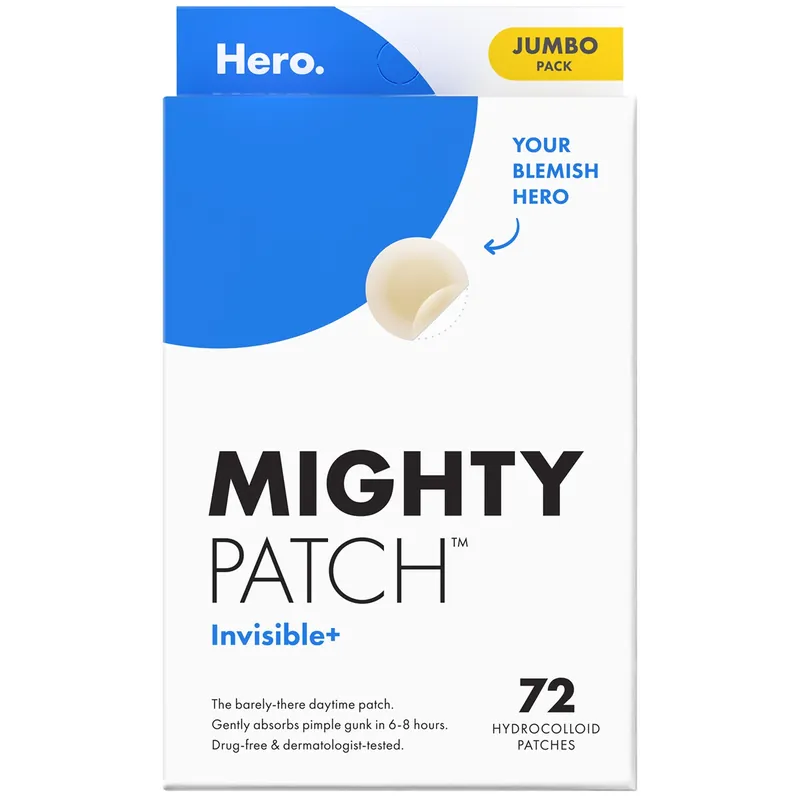 Hero Cosmetics Mighty Patch Invisible+ (72 Count) - Paula's Choice