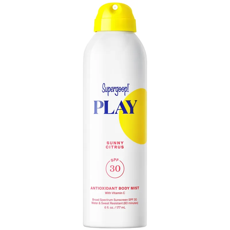 Supergoop! PLAY Antioxidant Body Mist SPF 50 with Vitamin C - Whipped Coconut 177ml