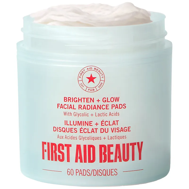 First Aid Beauty Brighten + Glow Facial Radiance Pads (60 count) - SkinCeuticals