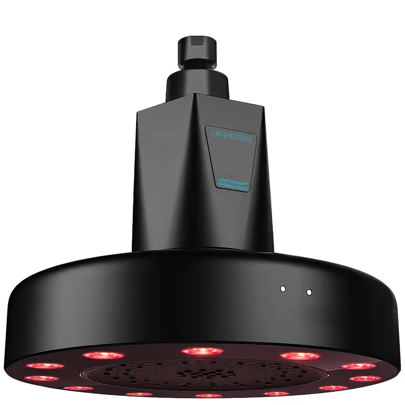 HigherDOSE Red Light Shower Filter- Matte Black