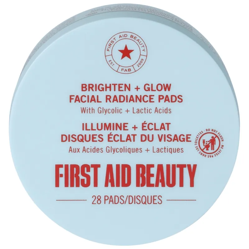 First Aid Beauty Brighten + Glow Pads 28 Ct. - SkinCeuticals