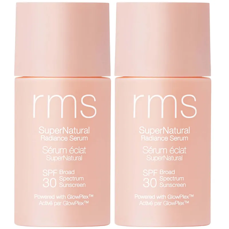 RMS Beauty SuperNatural Radiance Serum Broad Spectrum SPF 30 Sunscreen Duo (Worth $98) - SkinCeuticals