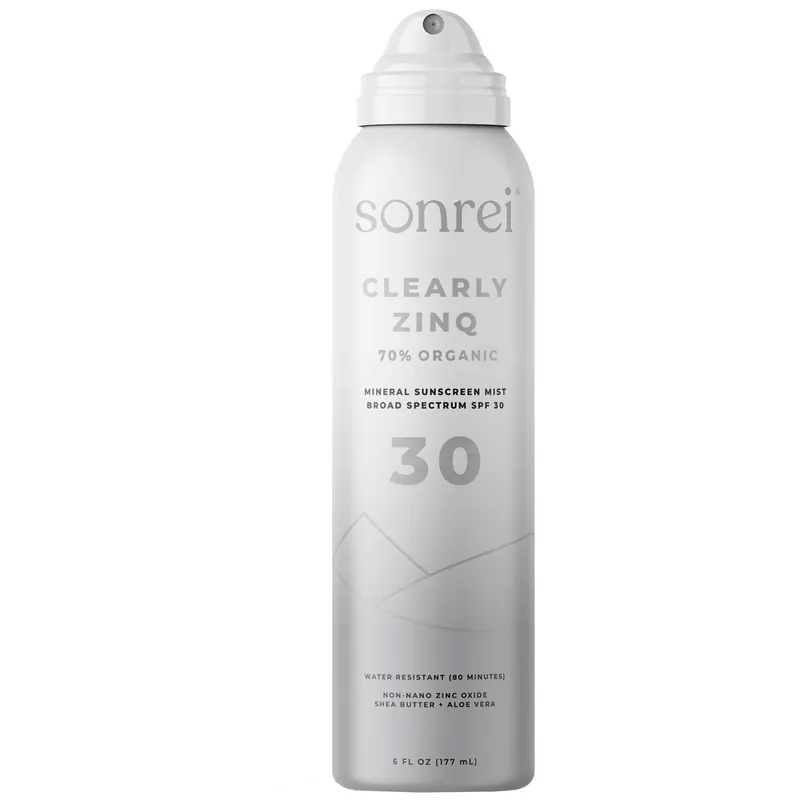 Sonrei Clearly Zinq Organic SPF 30 Mineral Sunscreen Mist 177ml - SkinCeuticals