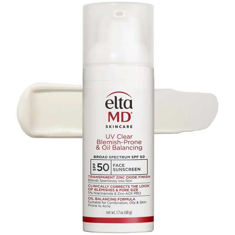 EltaMD UV Clear Acne Blemish-Prone & Oil Balancing SPF 50 (1.7 fl. oz.)