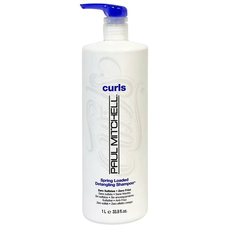 Paul Mitchell CURLS Spring Loaded Detangling Shampoo Liter / 33.8 oz