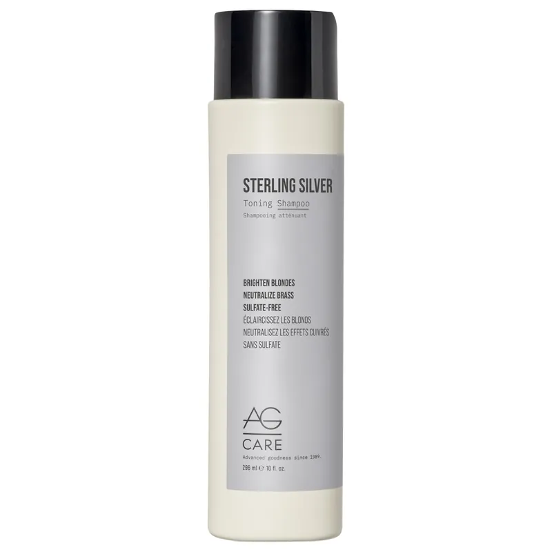AG Care STERLING SILVER Toning Shampoo 10 oz / 296 ml