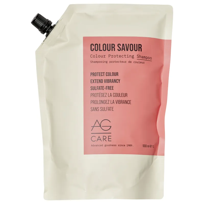 AG Care COLOUR SAVOUR Color Protecting Shampoo Liter / 33.8 oz