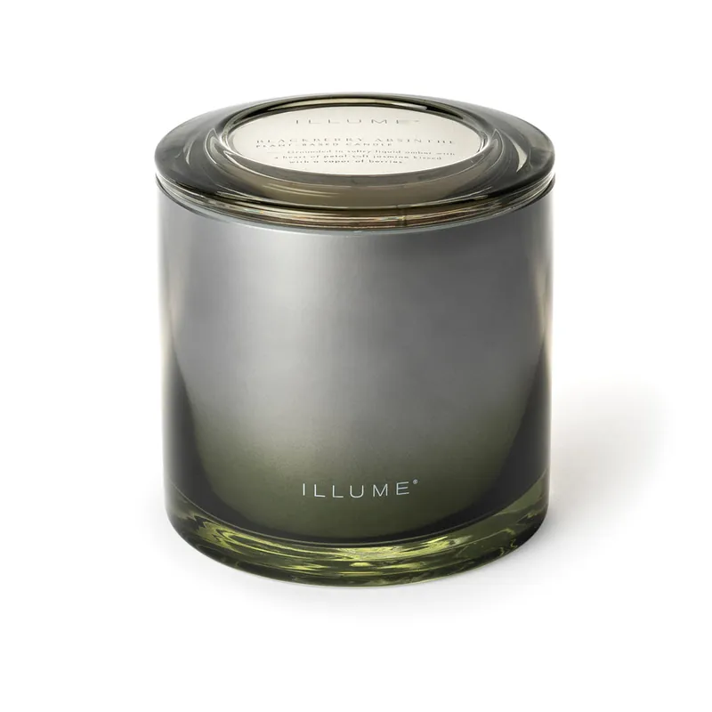 Illume Statement Glass Candle 20.8 oz / 590 g - Blackberry Absinthe