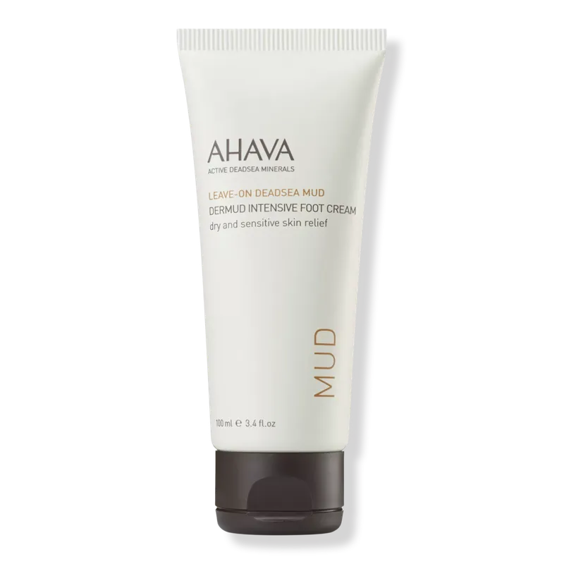 Ahava Dermud Intensive Foot Cream 100 ml / 3.4 oz | Leave-On Deadsea Mud