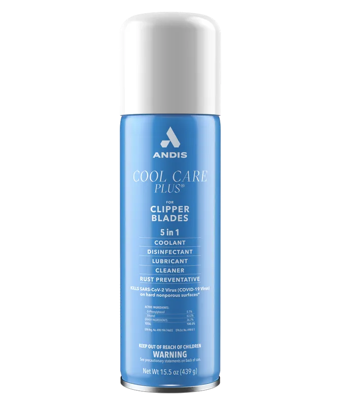 Andis Cool Care Plus For Clipper Blades 5-in-1 Spray 15.5 oz