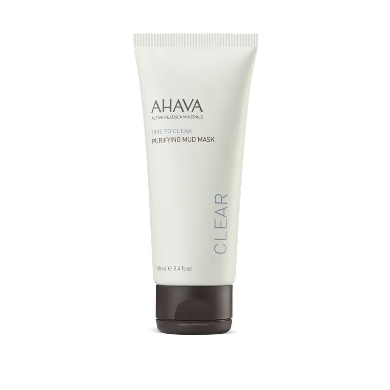 Ahava Purifying Mud Mask 100 ml / 3.4 oz | Time to Clear