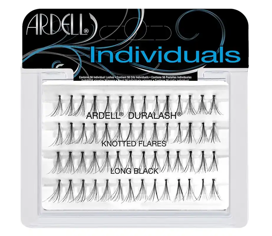Ardell Individuals Duralash - KNOTTED Flares Long Black