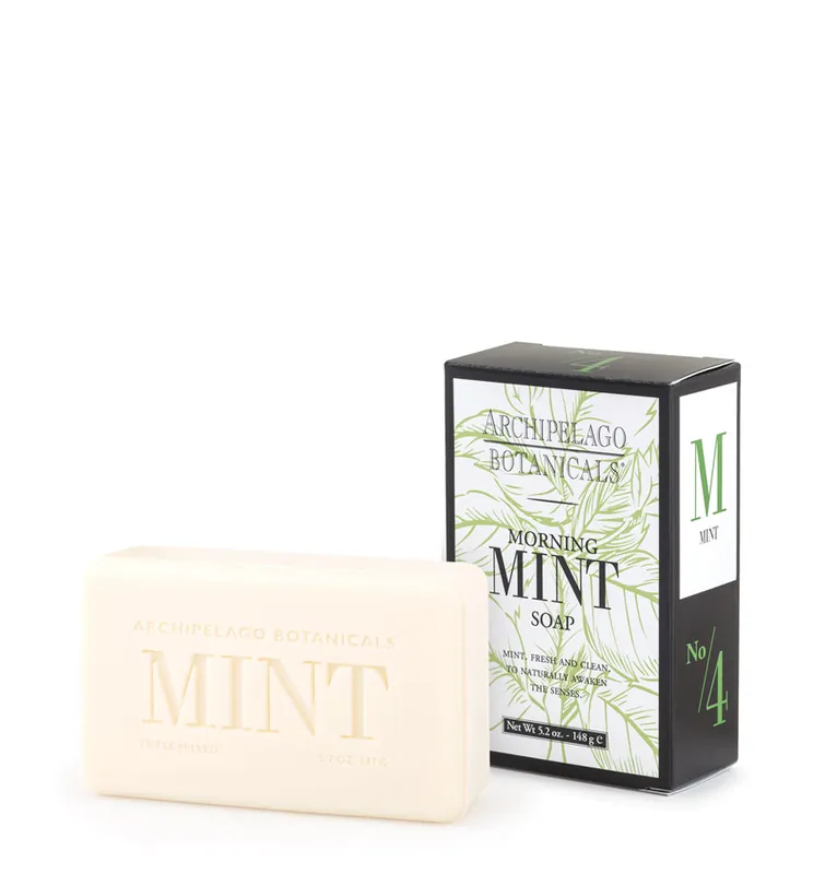 Archipelago All Natural Bar Soap 148 g / 5.2 oz - Morning Mint
