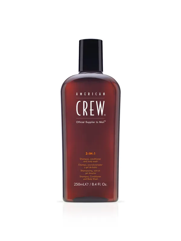 American Crew 3-in-1 8.4 oz | Shampoo, Conditioner & Body Wash