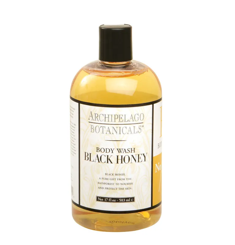 Archipelago Body Wash 17 oz - Black Honey