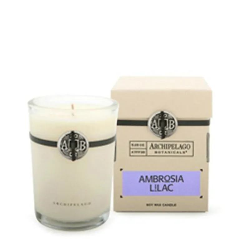 Archipelago Soy Wax Candle 5.25 / 165 g oz - Ambrosia Lilac