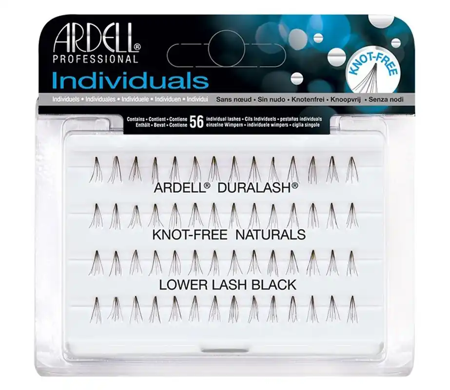 Ardell Individuals Duralash - KNOT-FREE Naturals Lower Lash Black
