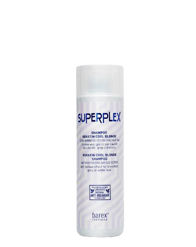 Barex Italiana Superplex Keratin Cool Blonde Shampoo 8.45 oz