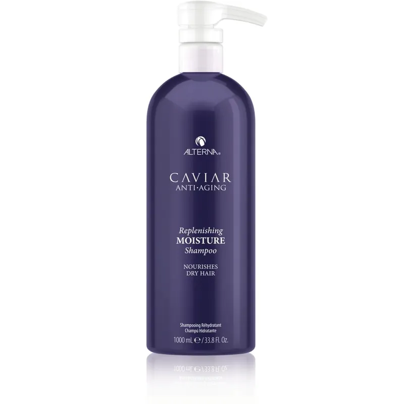 Alterna Caviar Anti-Aging Replenishing Moisture Shampoo Liter / 33.8 oz | For Dry Hair