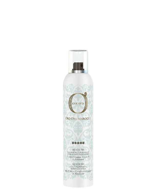 Barex Italiana Olioseta Oro Del Marocco Quick Fix Fashionable Fragrance Intense Hold Hairspray 10.14 oz